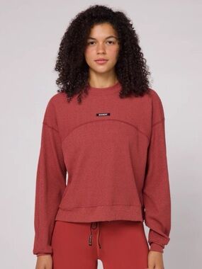 Bandit Running Women’s Versa Rib Mockneck Long Sleeve Pullover Top XS